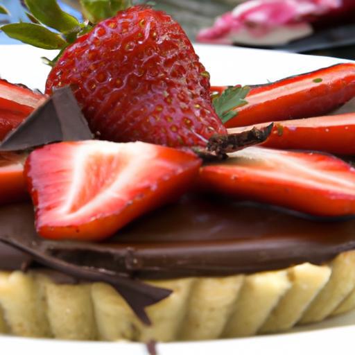 Decadent Strawberry Chocolate Ganache Tart Recipe Guide