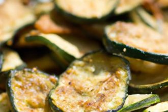 Crispy Baked Zucchini Chips: A Healthy Snack Delight