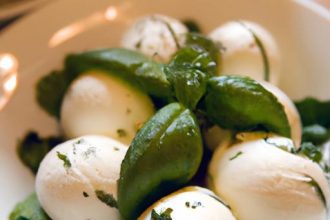 Creamy Mozzarella Balls in Olive Oil: A Flavorful Delight