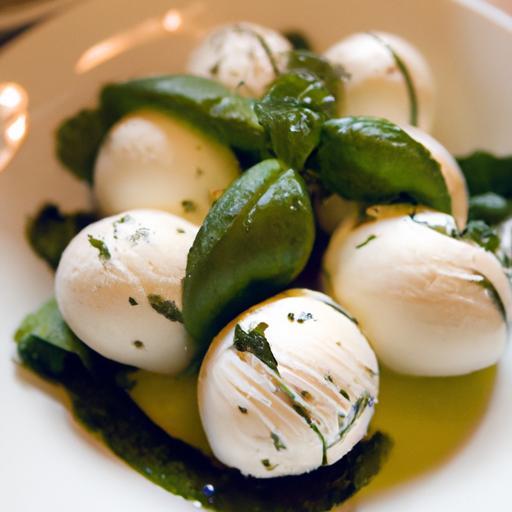 Creamy Mozzarella Balls in Olive Oil: A Flavorful Delight