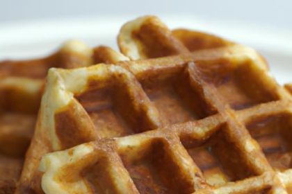 Crispy Keto Belgian Coconut Flour Waffles: Low-Carb Delight