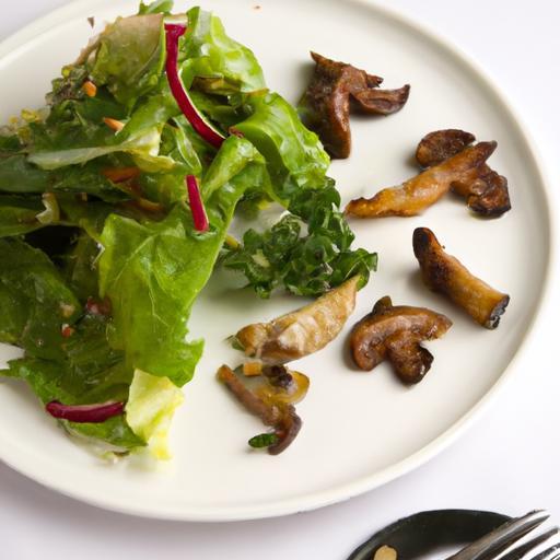 Savory Mushroom Salad: A Flavorful Twist on Fresh Greens