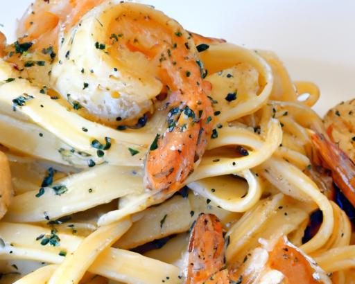 Savory Cajun Shrimp & Steak Alfredo Pasta: A Flavorful Twist