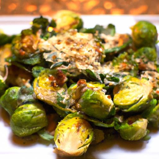 Golden ⁢Crispy Parmesan-Crusted Brussels‍ Sprouts Delight