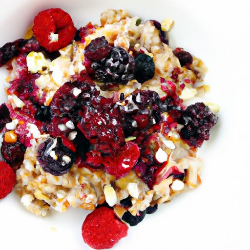 Berry Bliss: wholesome Baked Oatmeal for Healthy Mornings
