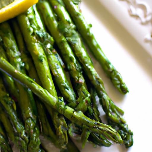 Zesty Roasted asparagus with Lemon: A Bright, Healthy Twist