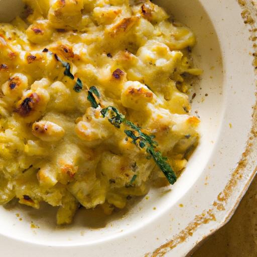 Cheesy cauliflower Mac Bake: A Healthy Comfort Twist