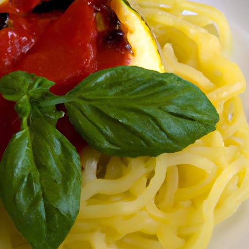 Twist Your Pasta Night: Spaghetti Squash with Tomato Basil Sauce