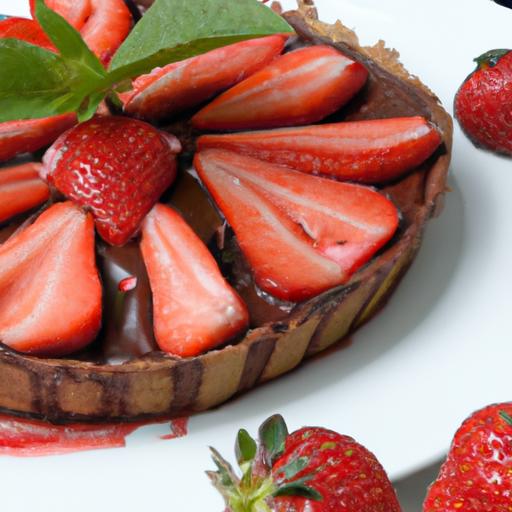 Decadent Strawberry Chocolate Ganache Tart Recipe Guide