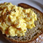 Creamy Sous Vide Scrambled Eggs with Melty Cheese Magic