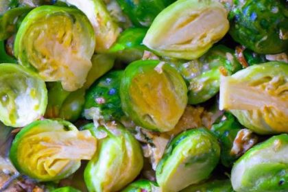 Golden Crispy Parmesan-Crusted Brussels Sprouts Delight