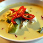 Savor the Flavors: Thai Coconut Curry Soup with Chicken